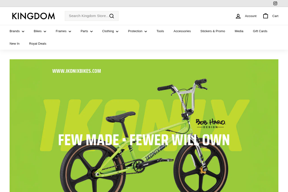 Kingdom Store homepage screenshot