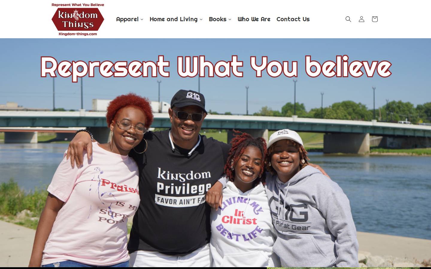 kingdom-things.com homepage screenshot