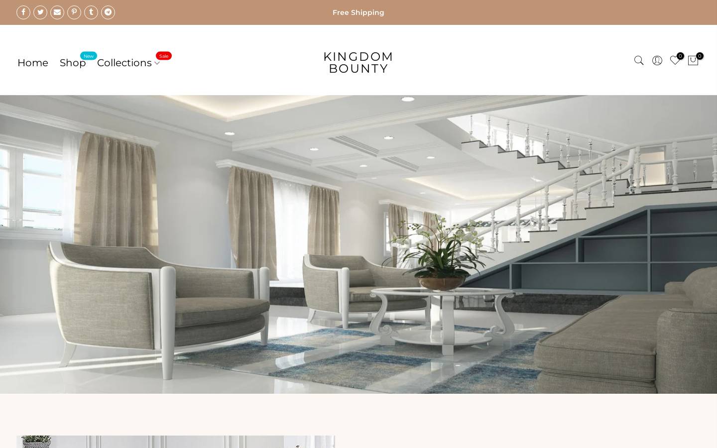 kingdombounty.com homepage screenshot