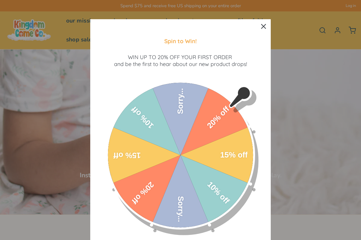 kingdomcomeco.com homepage screenshot