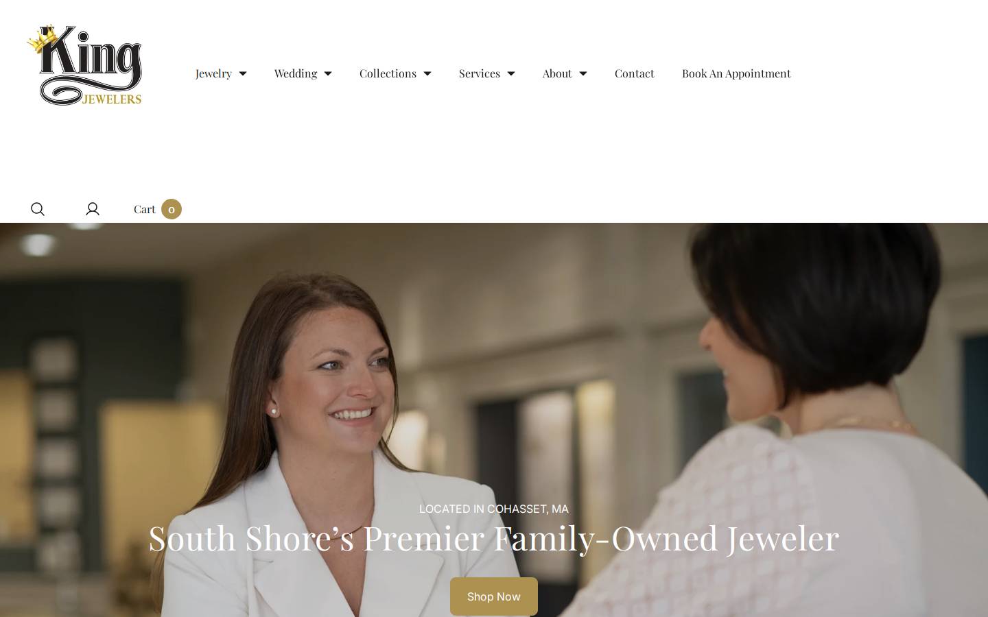 kingjewelersinc.com homepage screenshot
