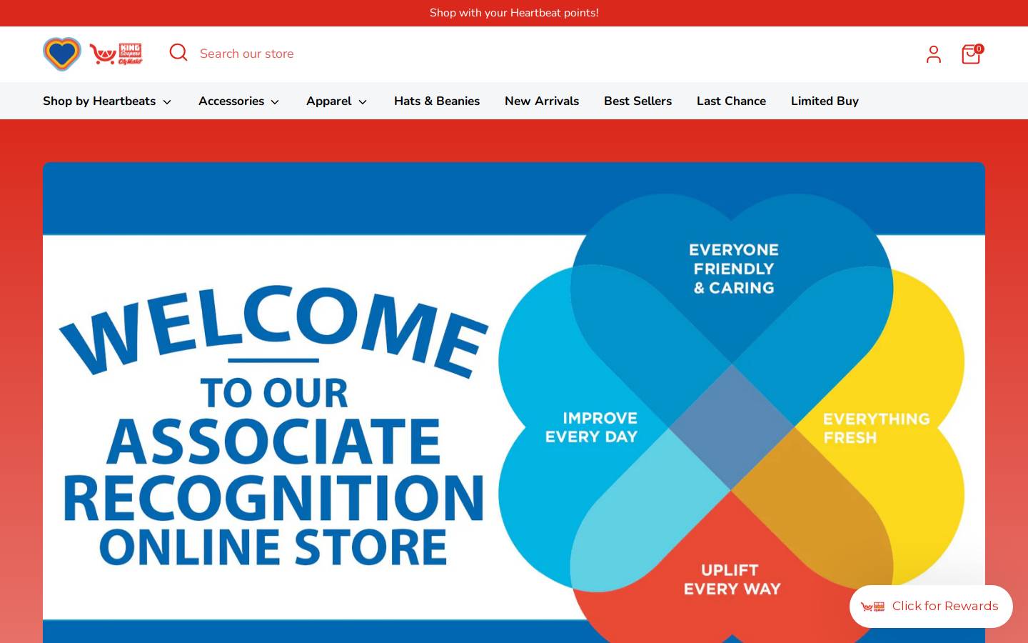 kingscityheartbeat.com homepage screenshot