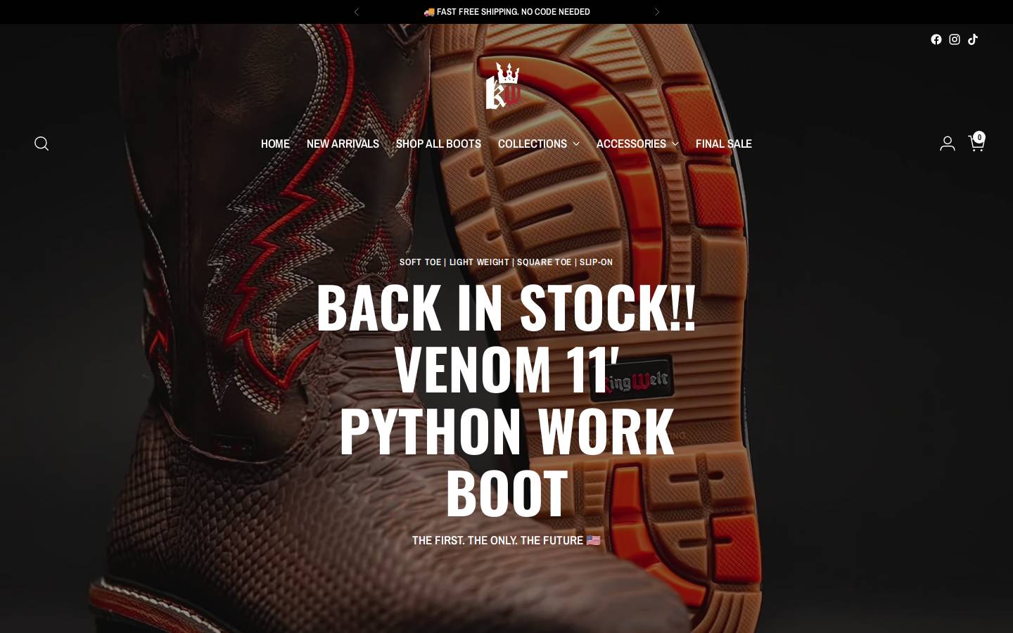 kingwelt.com homepage screenshot