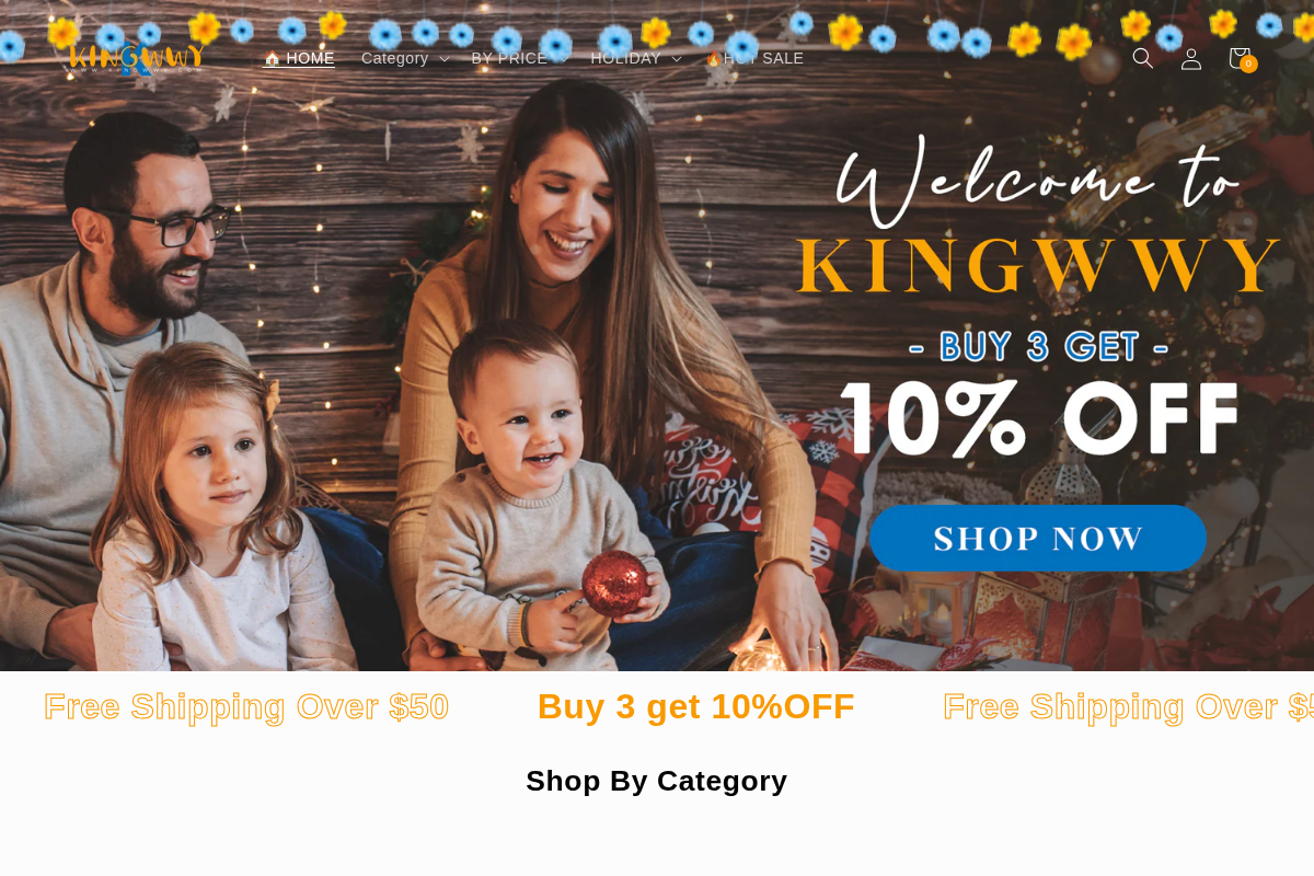 Kingwwy homepage screenshot