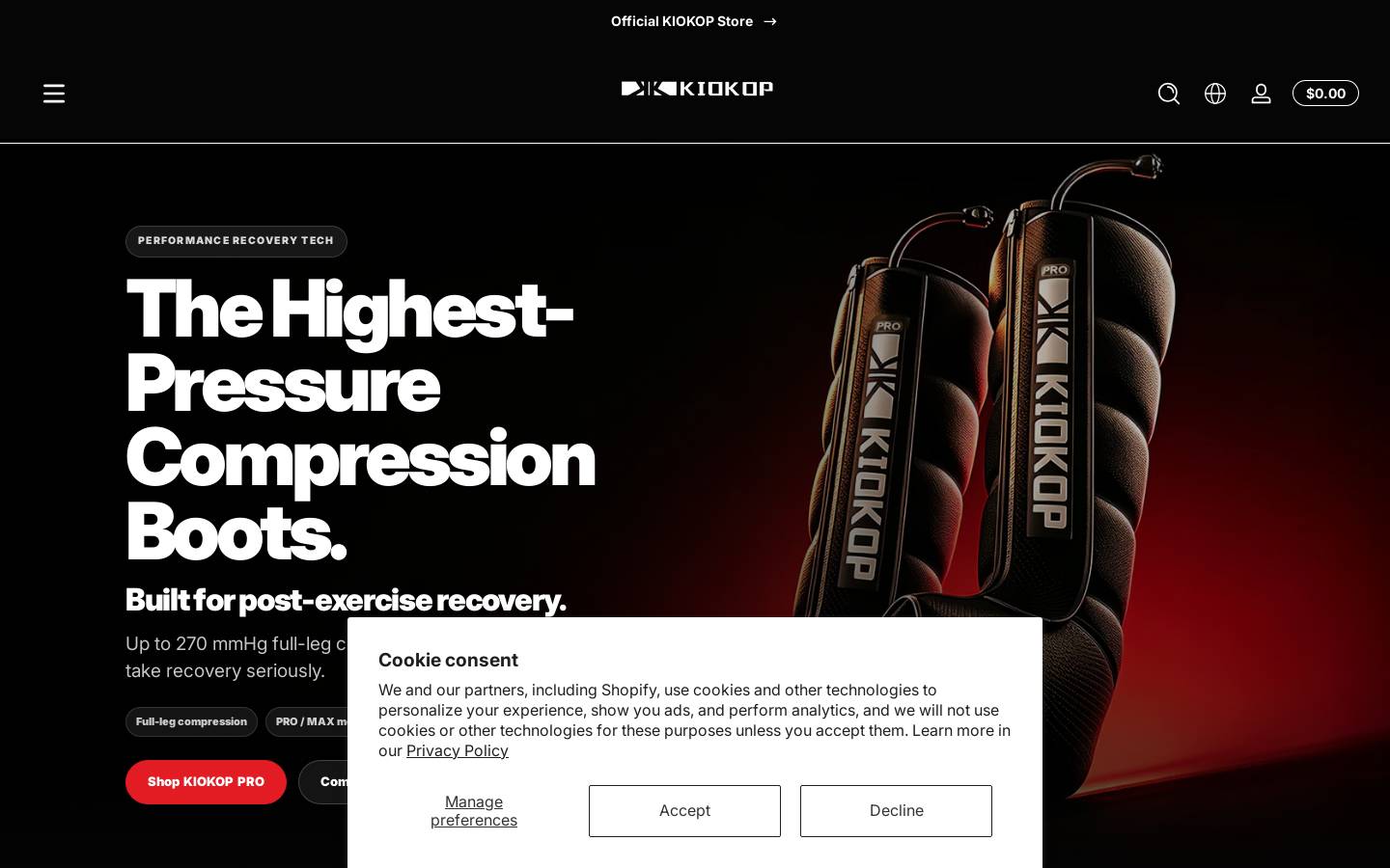 kiokop.com homepage screenshot