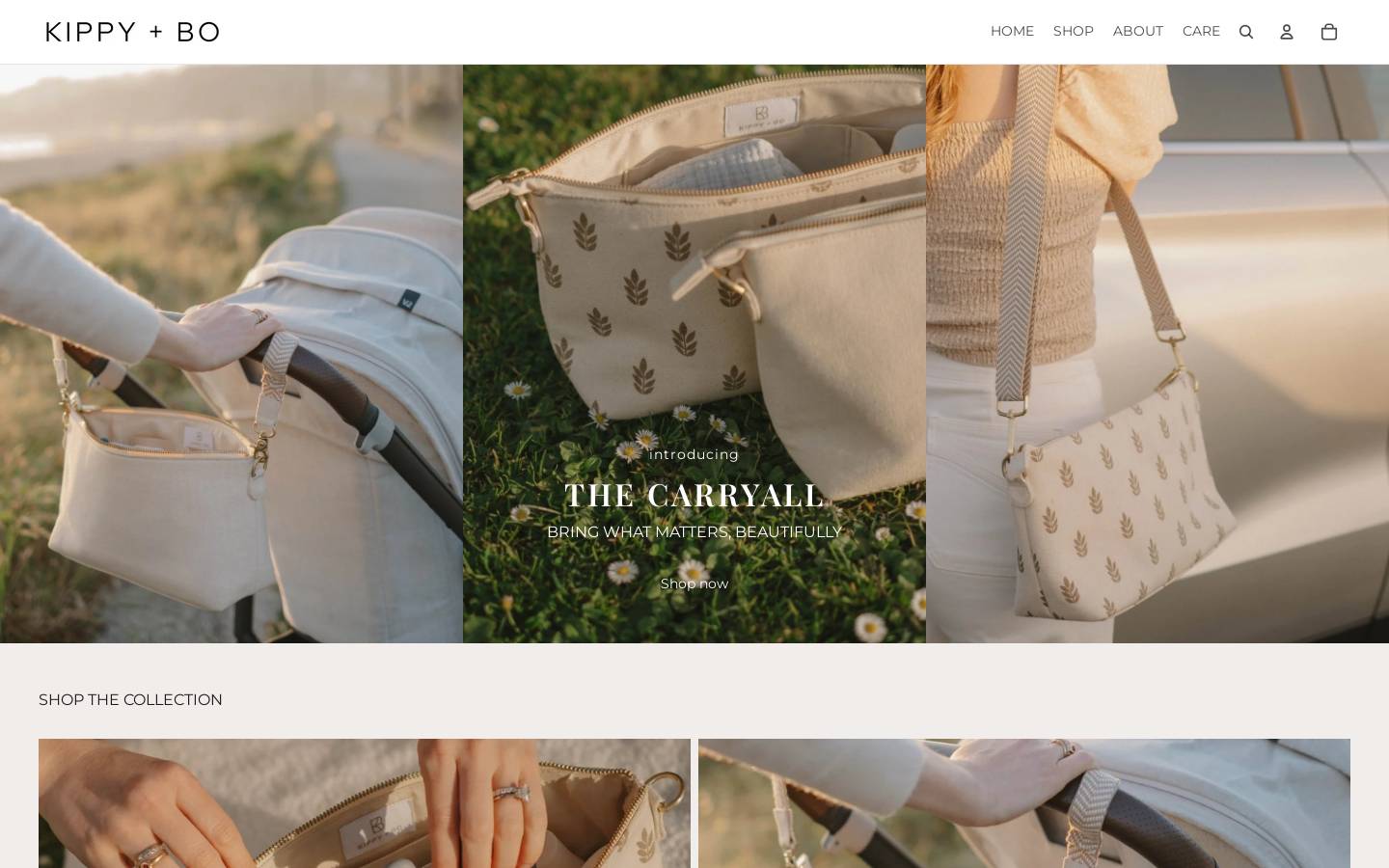 kippyandbo.com homepage screenshot