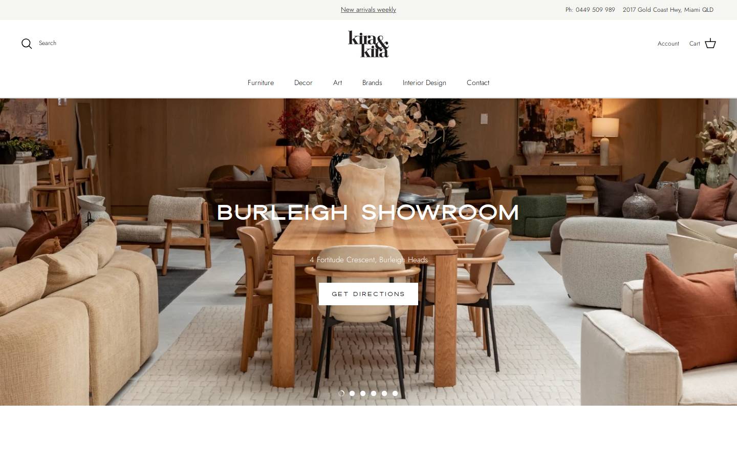 kiraandkira.com.au homepage screenshot