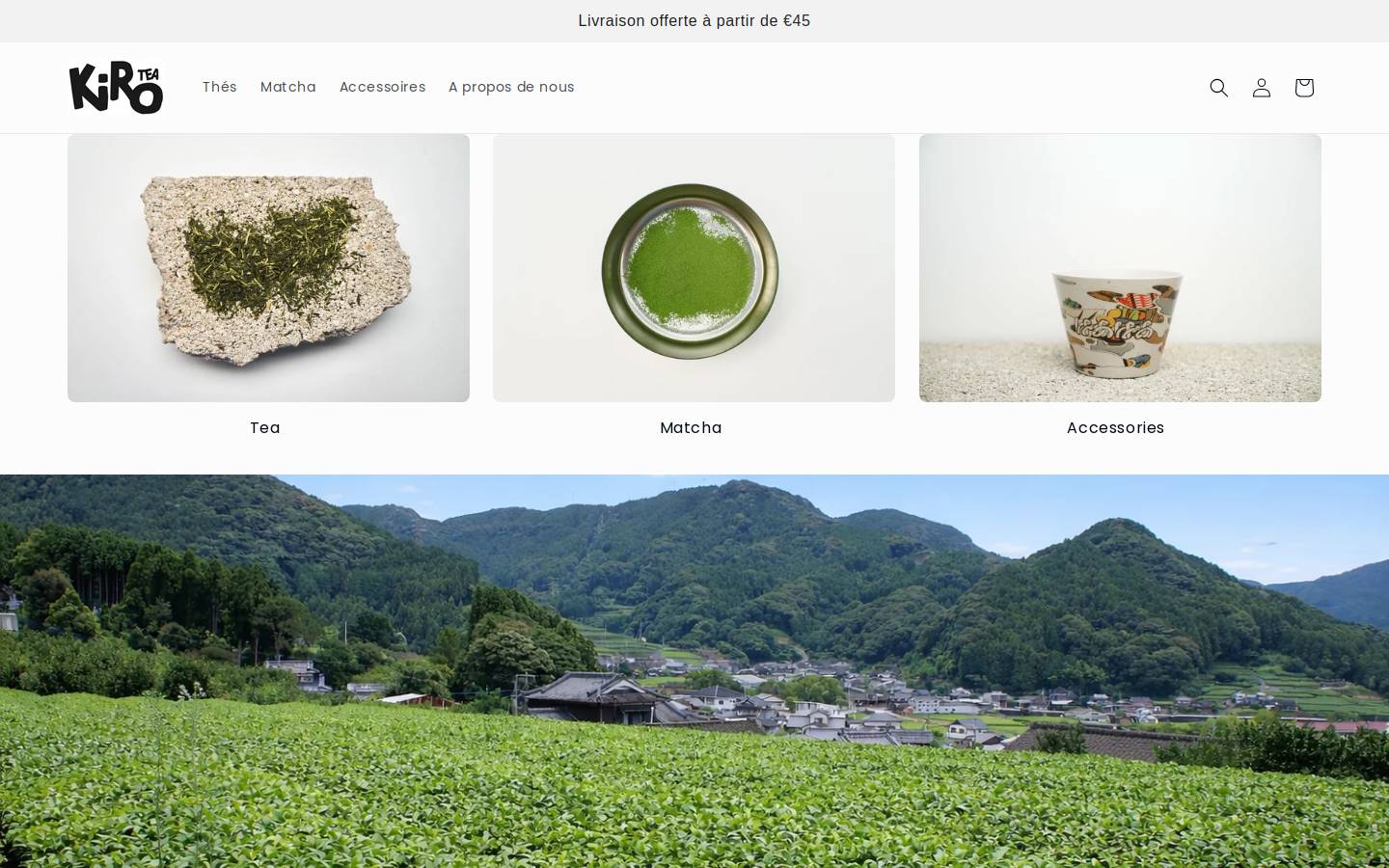 kirotea-house.com homepage screenshot
