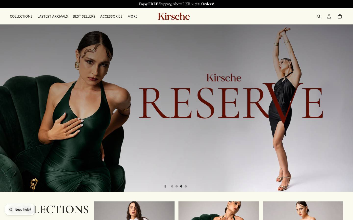 kirschecapital.com homepage screenshot