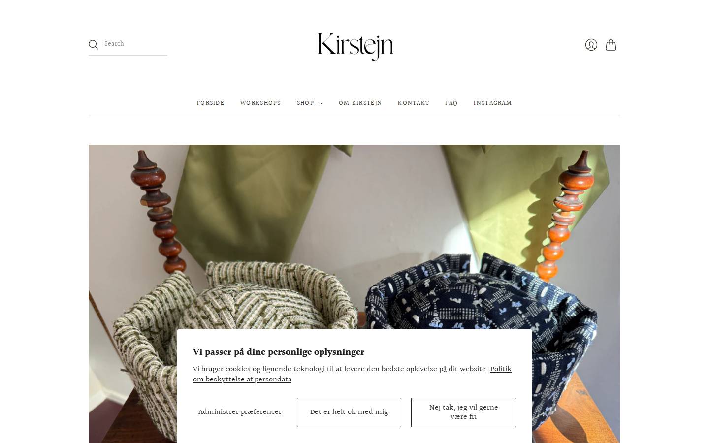 kirstejn.com homepage screenshot