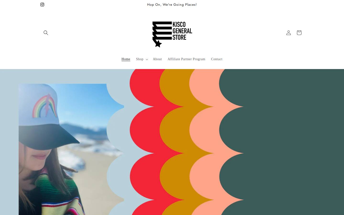 kiscogeneralstore.com homepage screenshot