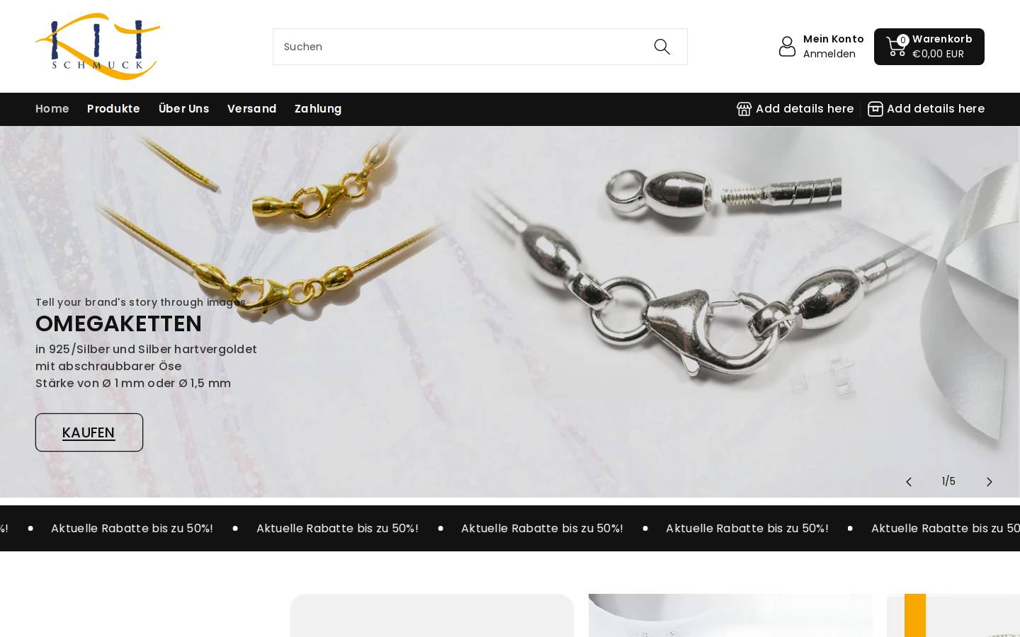 kit-schmuck.de homepage screenshot