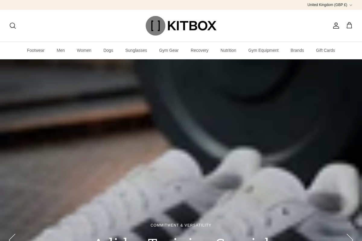 KITBOX homepage screenshot