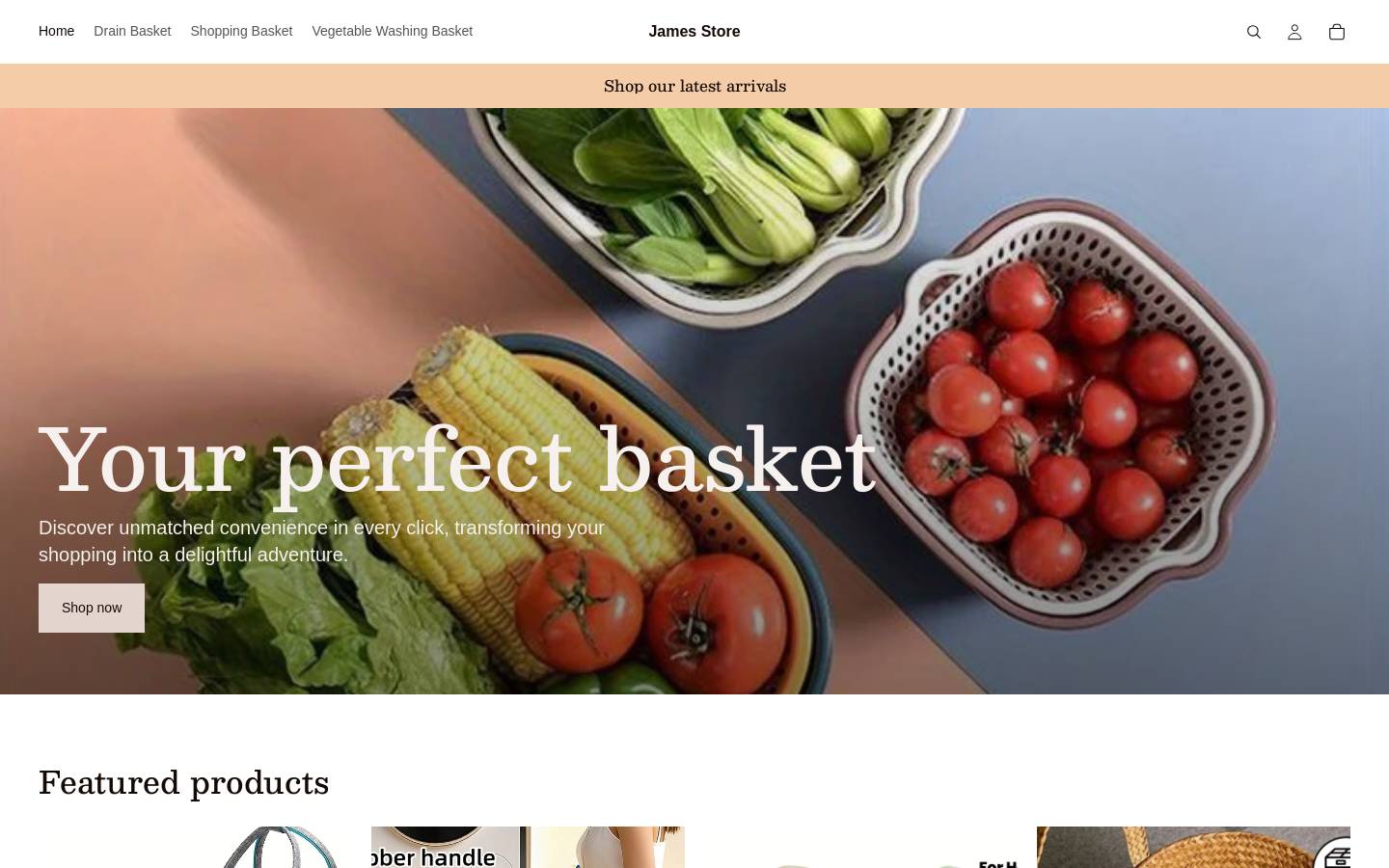 kitcha.shop homepage screenshot