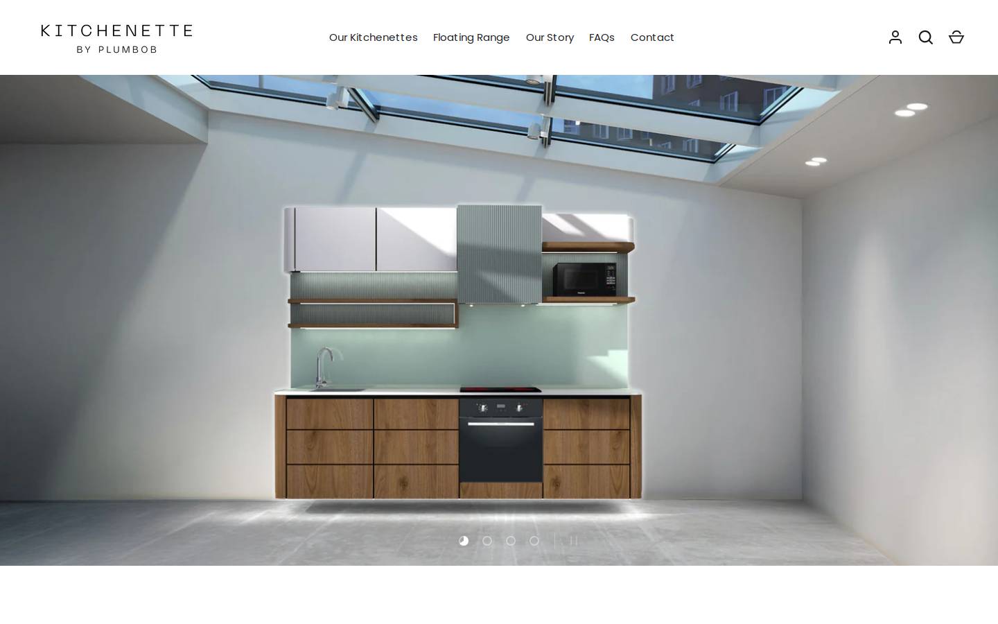 kitchenette.co.nz homepage screenshot