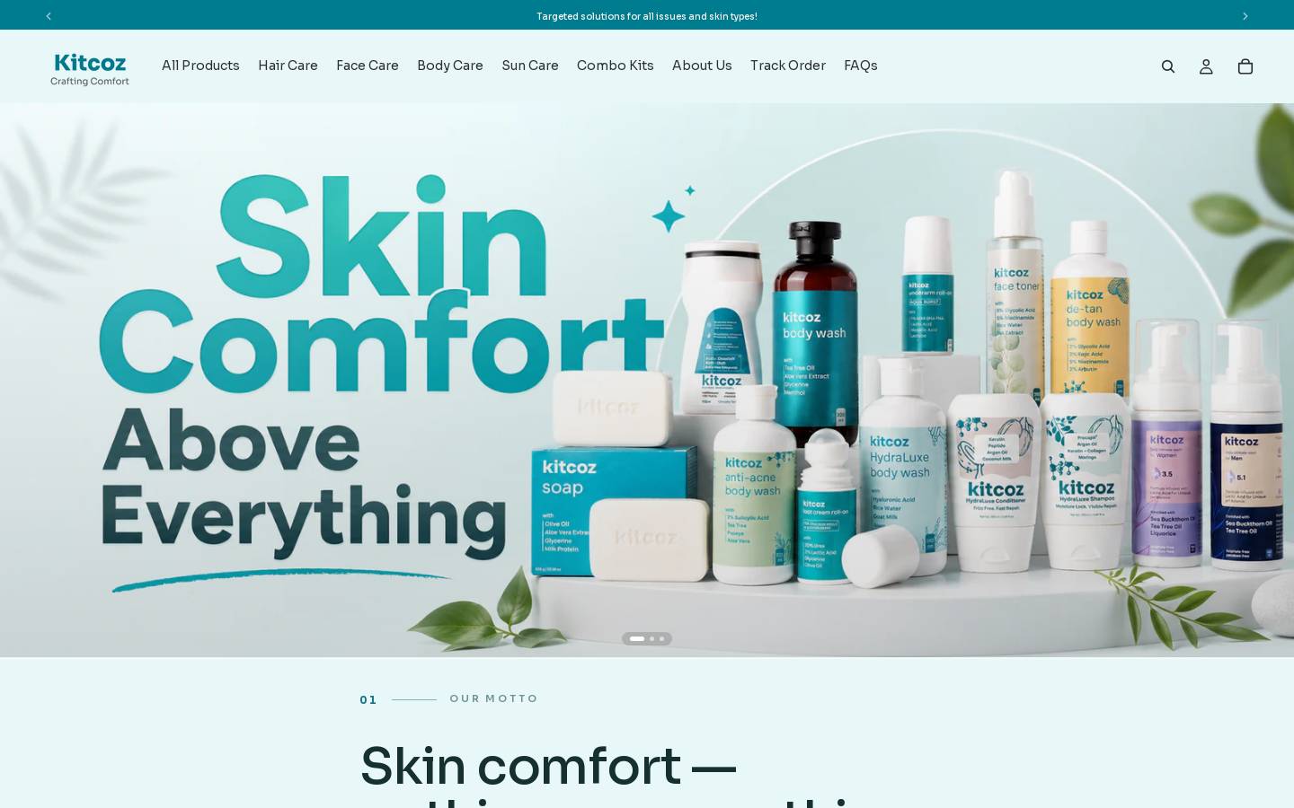 kitcoz.com homepage screenshot