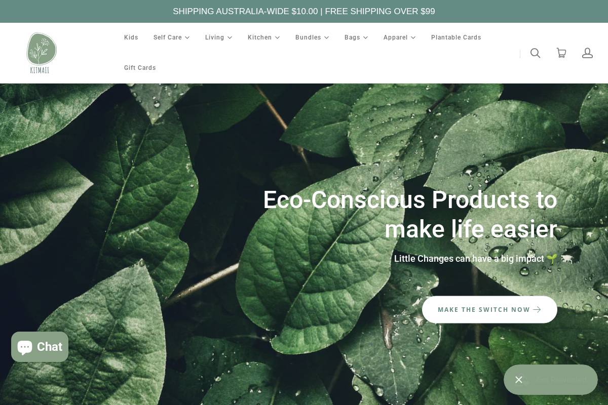 kitmaii.com.au homepage screenshot
