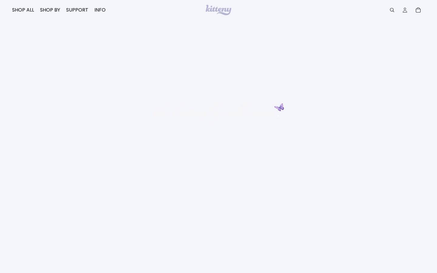 Kitteny homepage screenshot
