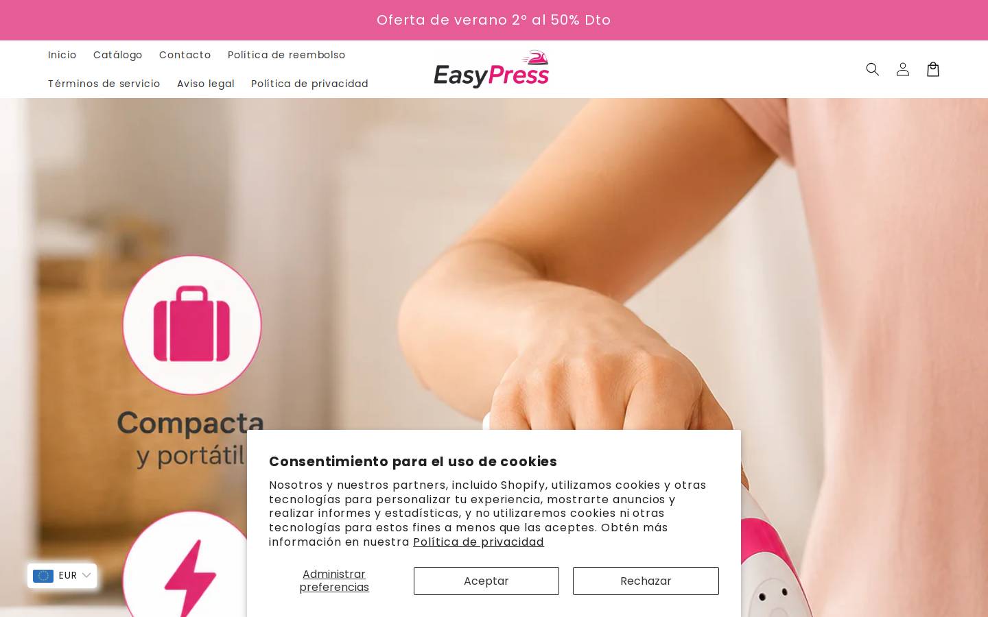 kivaro.store homepage screenshot