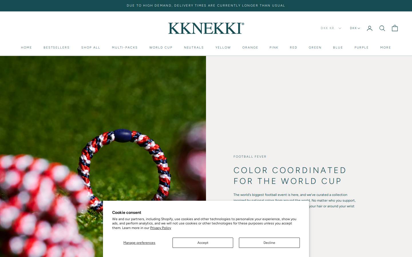 kknekki.com homepage screenshot