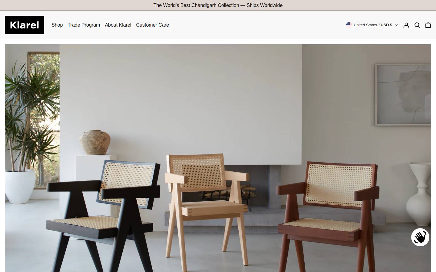 klarel.com homepage screenshot