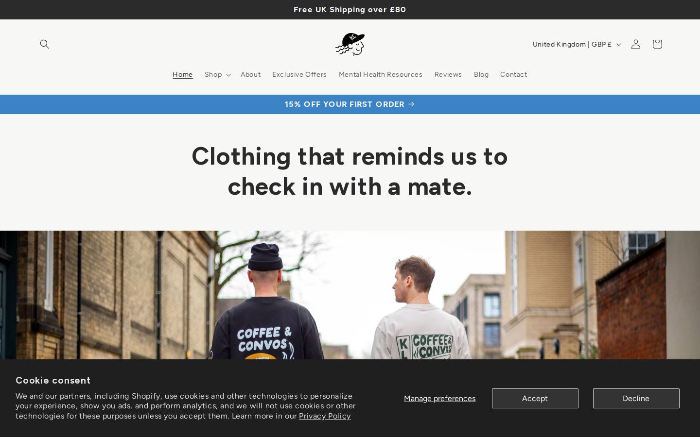 klatch.co homepage screenshot