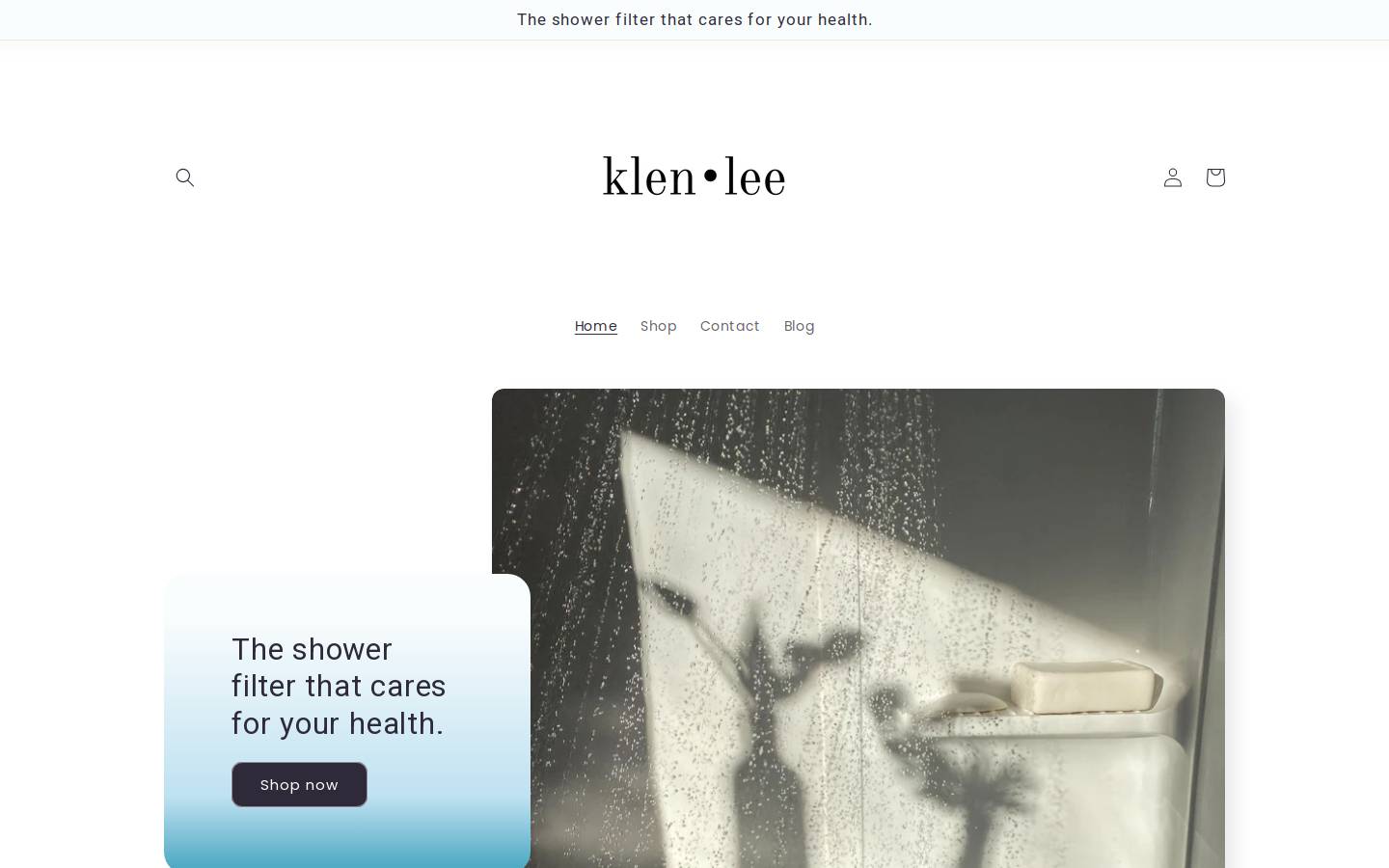 klenlee.com homepage screenshot