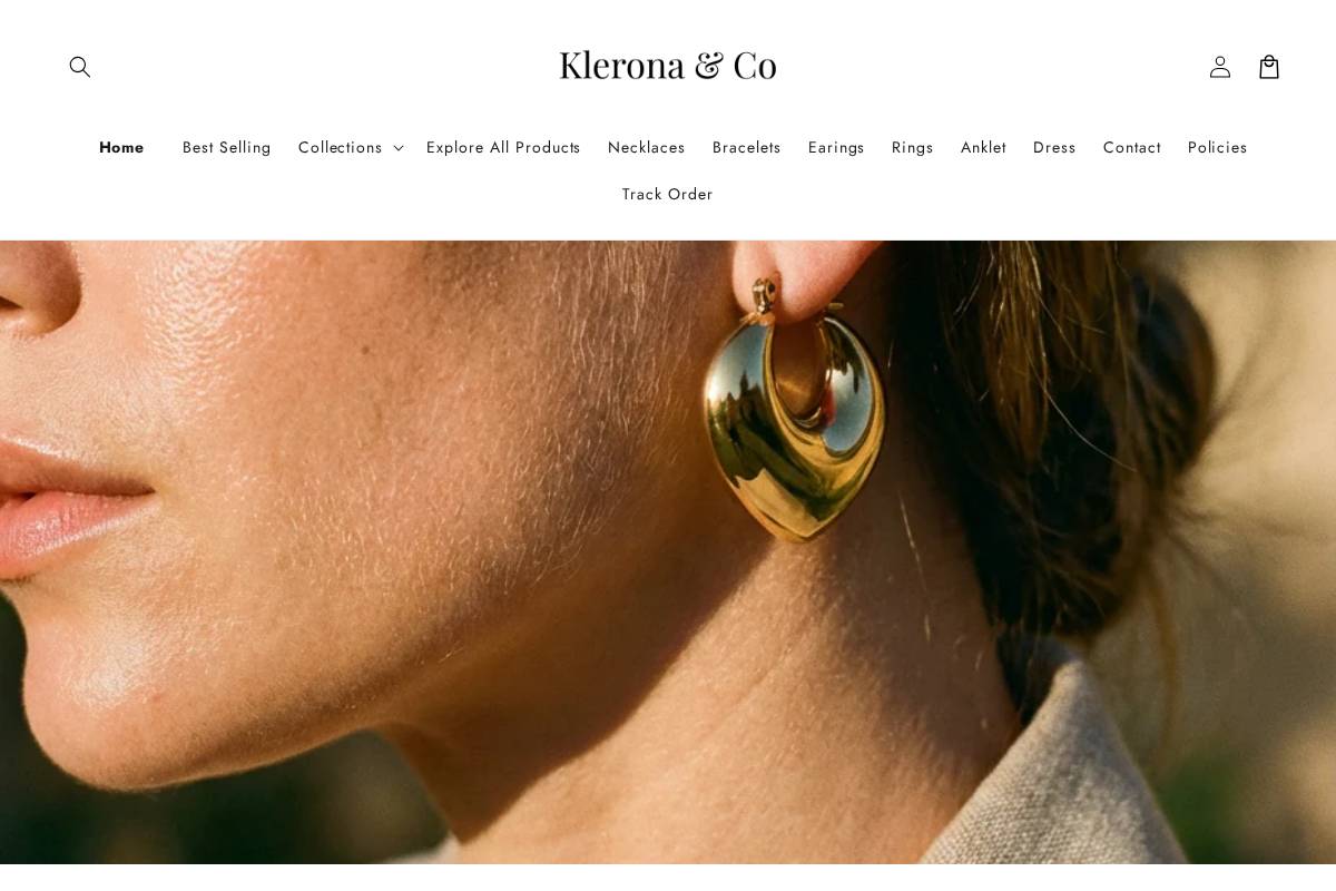 Klerona homepage screenshot