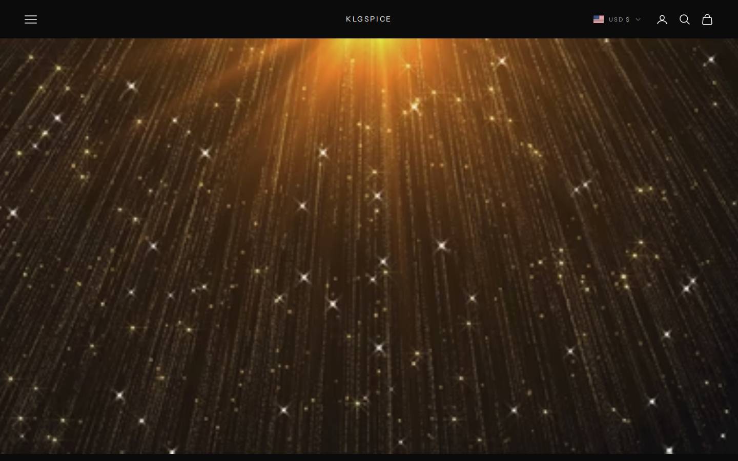 klgspice.com homepage screenshot