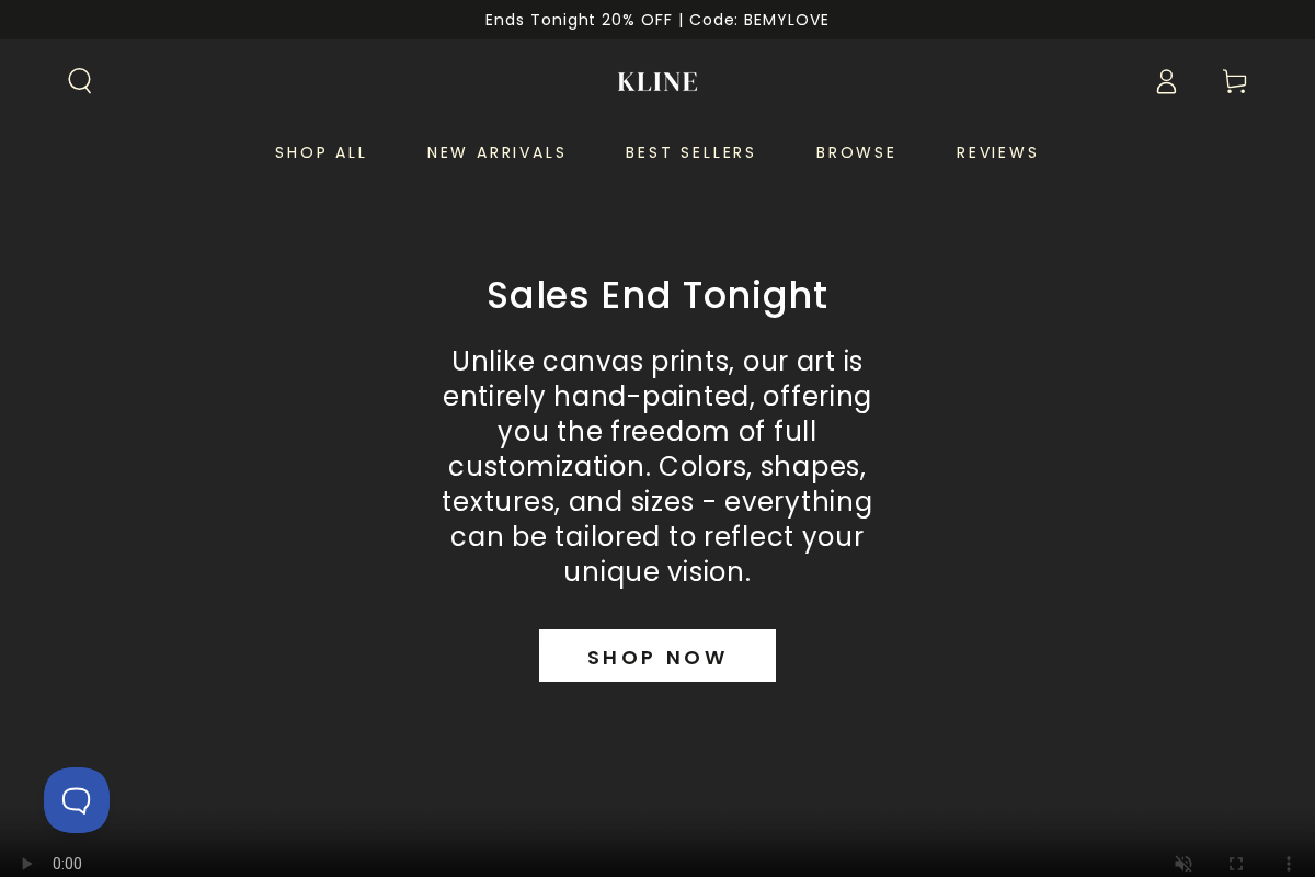 Kline Collective homepage screenshot