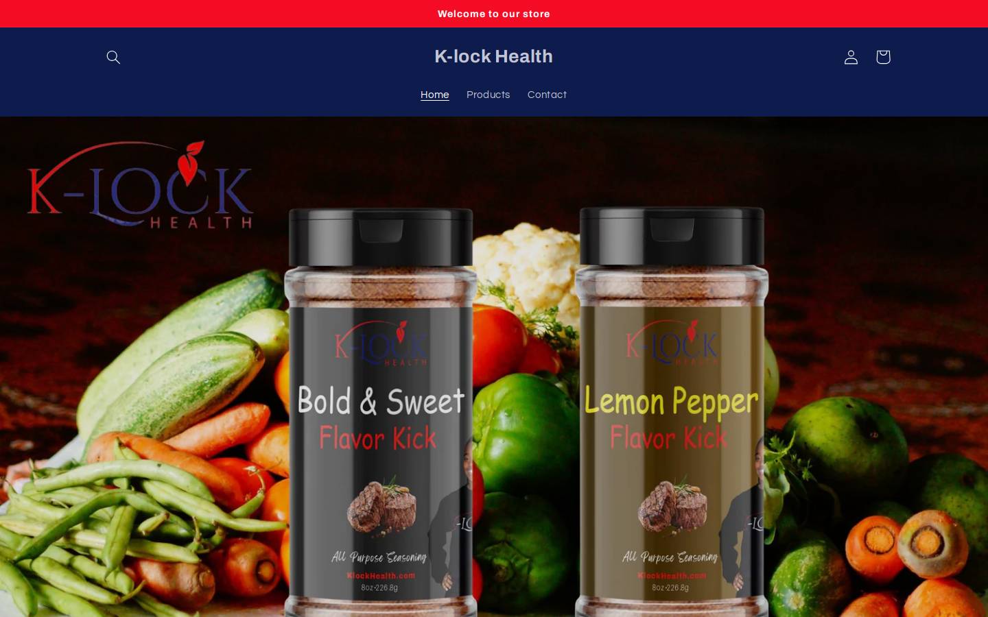 klockhealth.com homepage screenshot