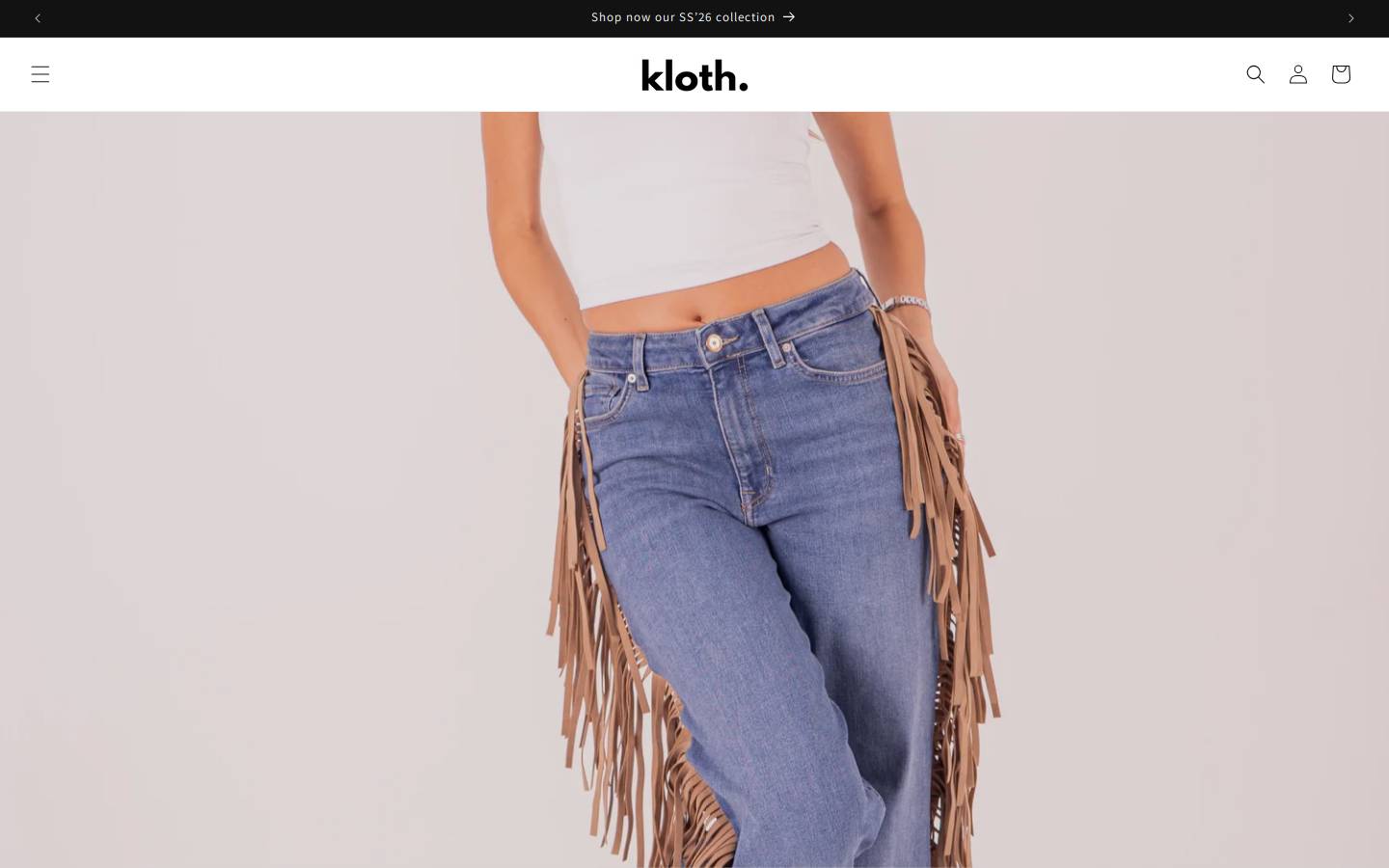 klotheg.com homepage screenshot