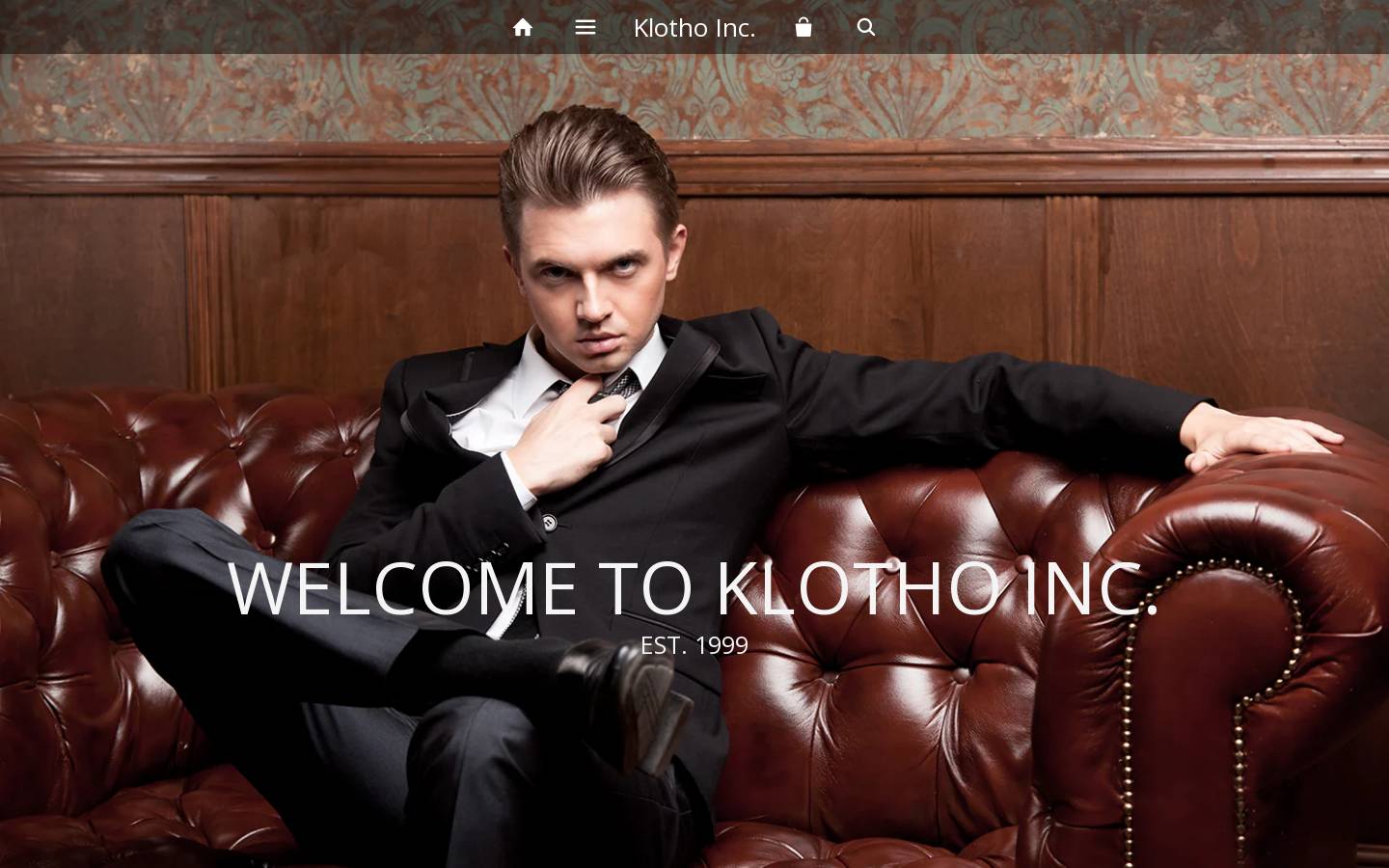 klothoinc.com homepage screenshot