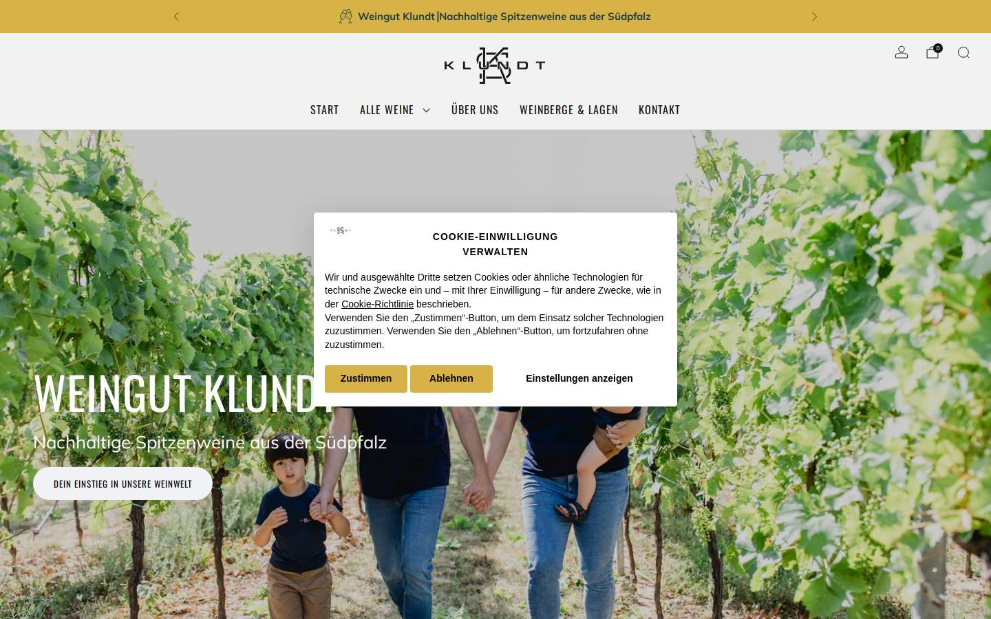 klundt.de homepage screenshot