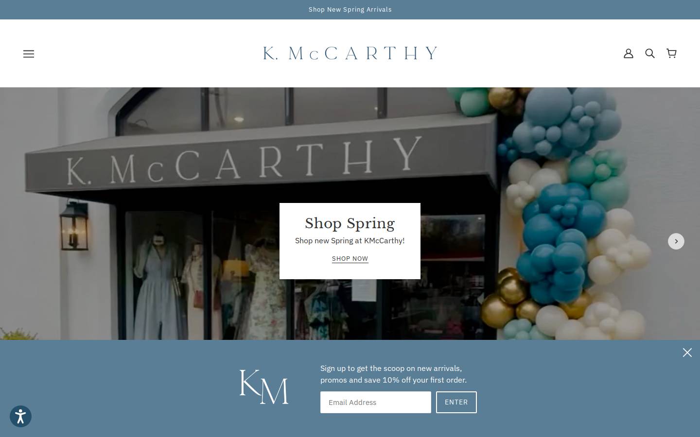 kmccarthynashville.com homepage screenshot