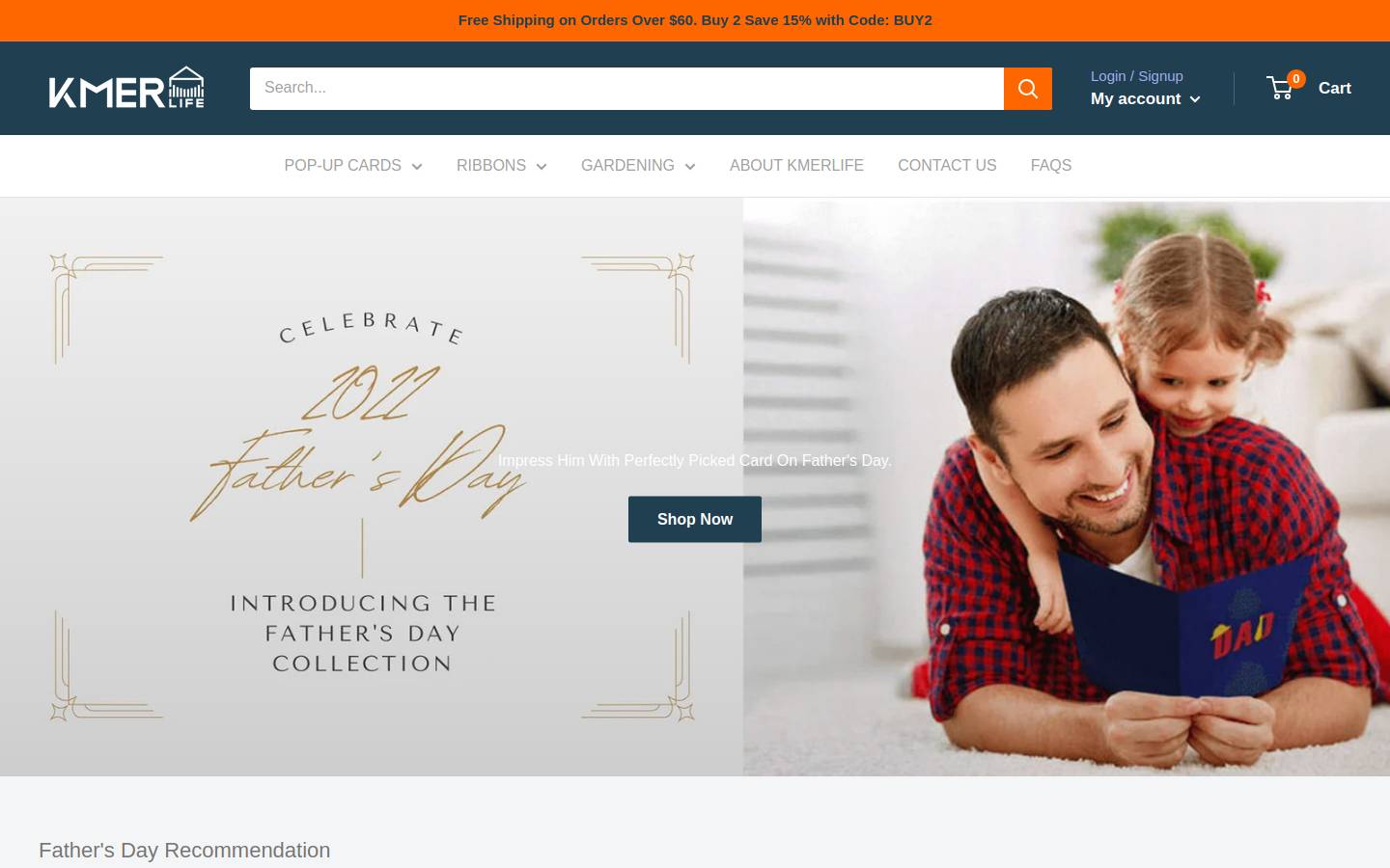 KMERLIFEE homepage screenshot