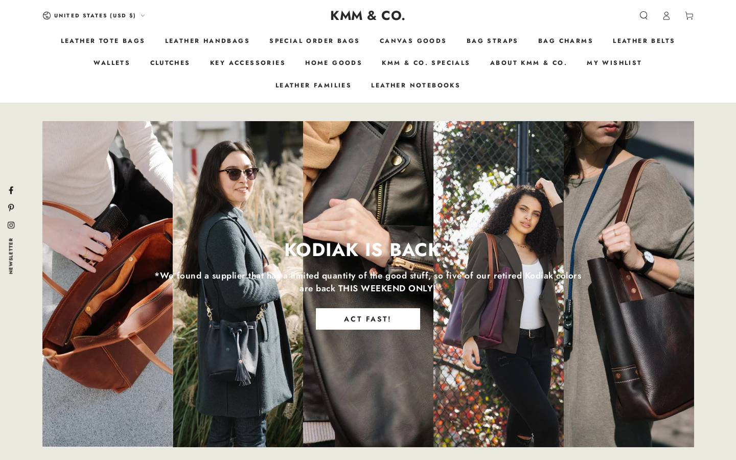 kmmco.com homepage screenshot