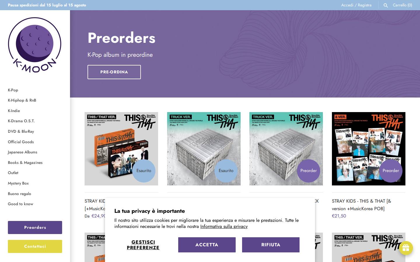 K-Moon homepage screenshot