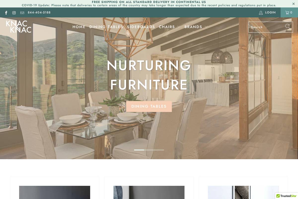 knacknac.com homepage screenshot