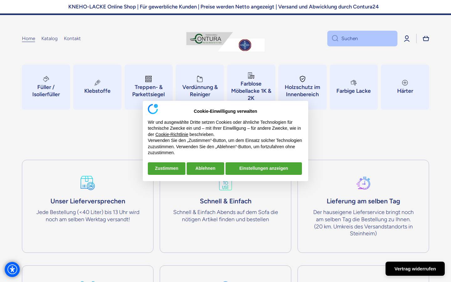 kneho.shop homepage screenshot