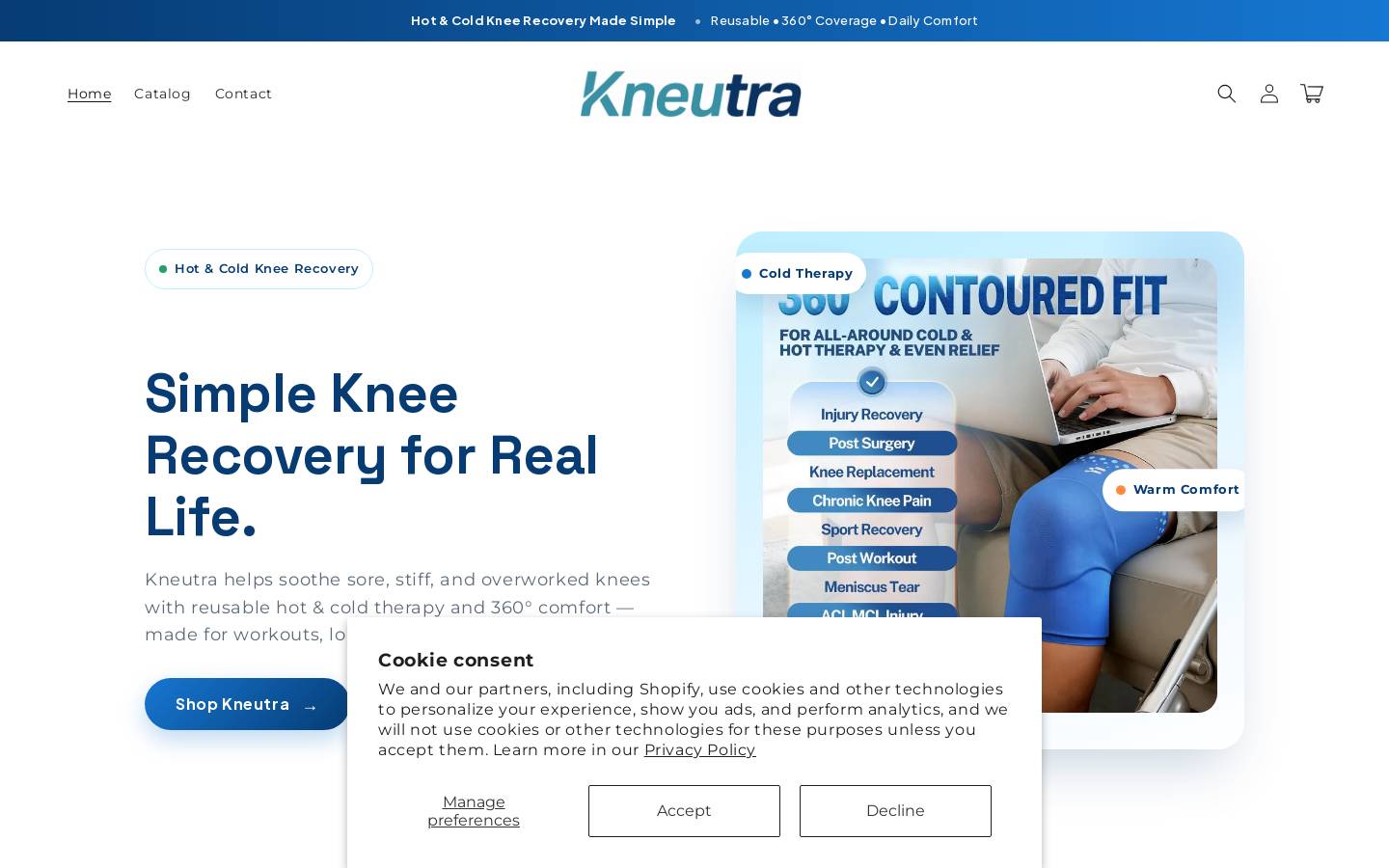 kneutra.com homepage screenshot