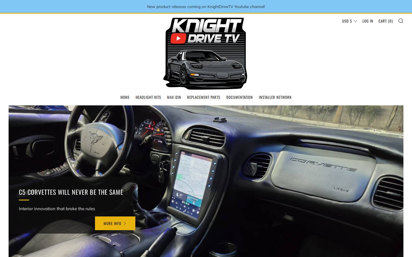 knightdrivetv.com homepage screenshot
