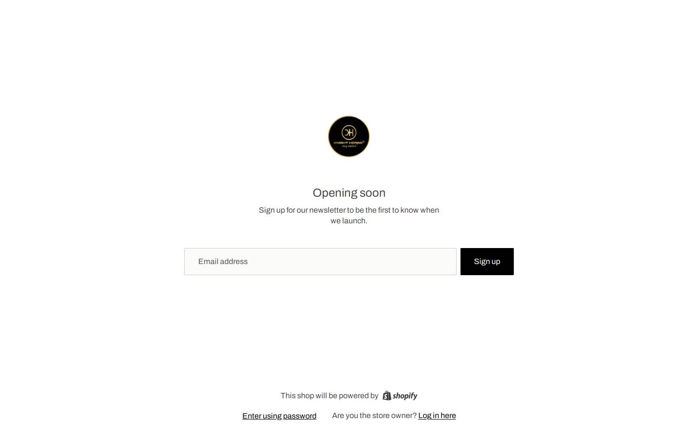 knighthorse.in homepage screenshot