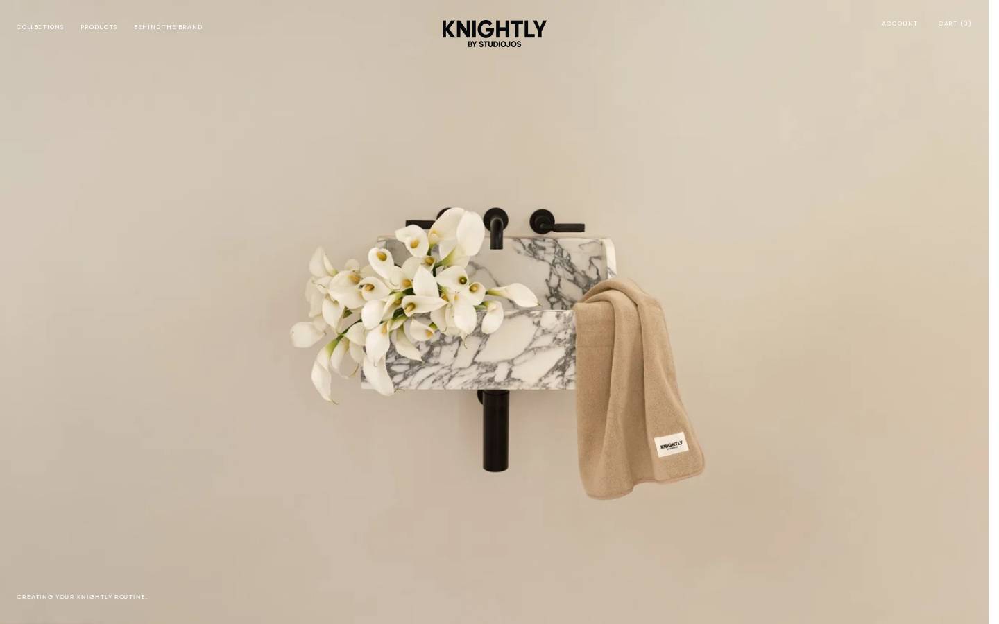 knightly.com.au homepage screenshot