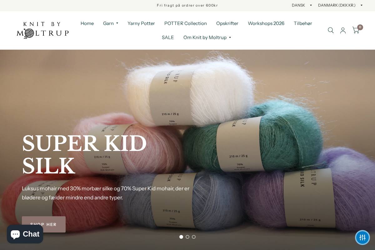Knitbymoltrup homepage screenshot