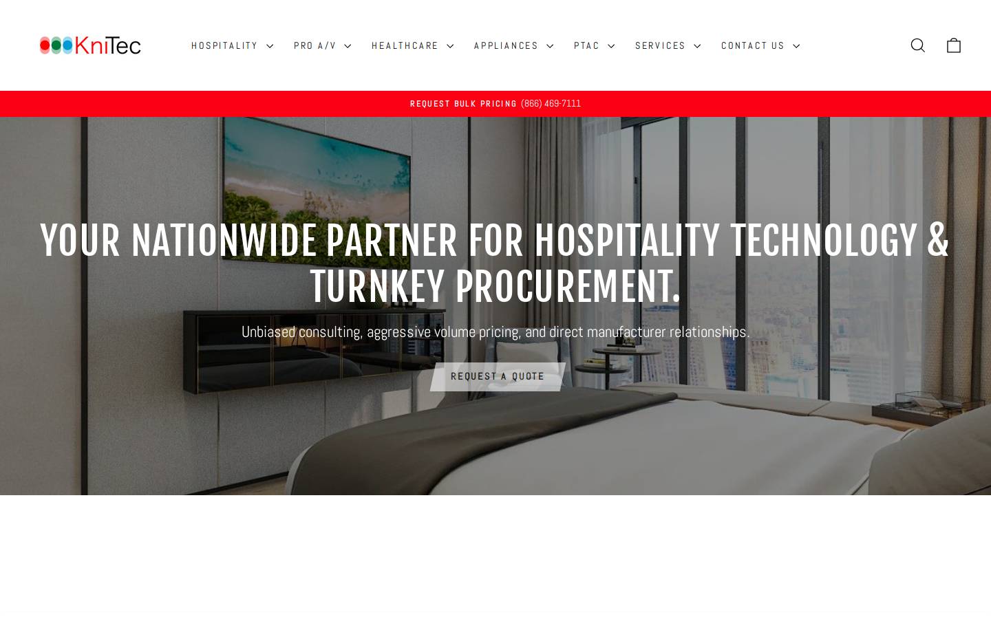 knitec.com homepage screenshot
