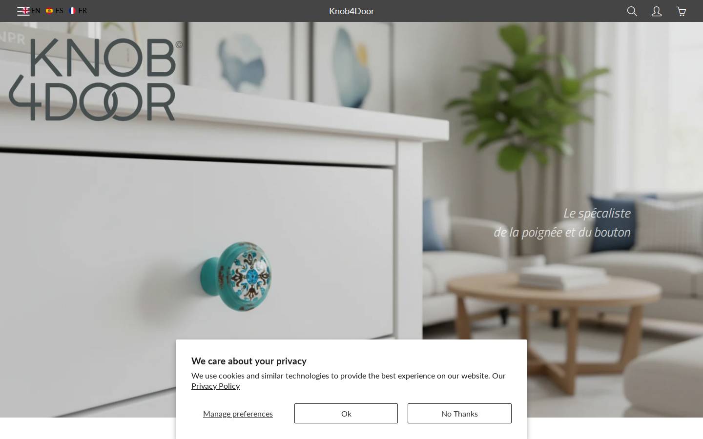 knob4door.com homepage screenshot