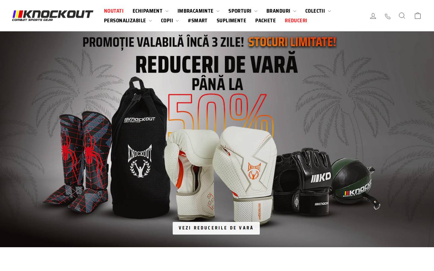 knock-out.ro homepage screenshot
