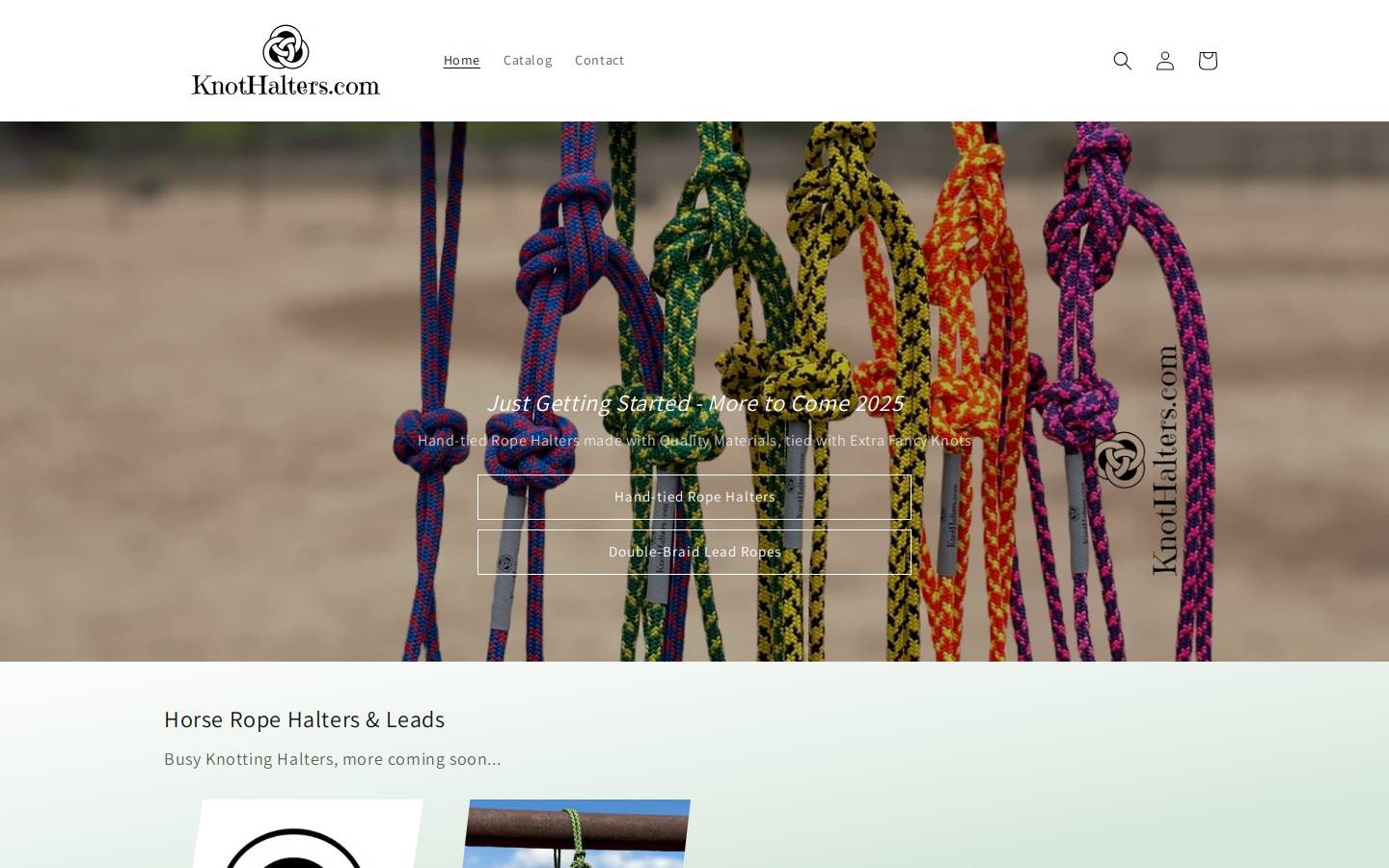knothalters.com homepage screenshot
