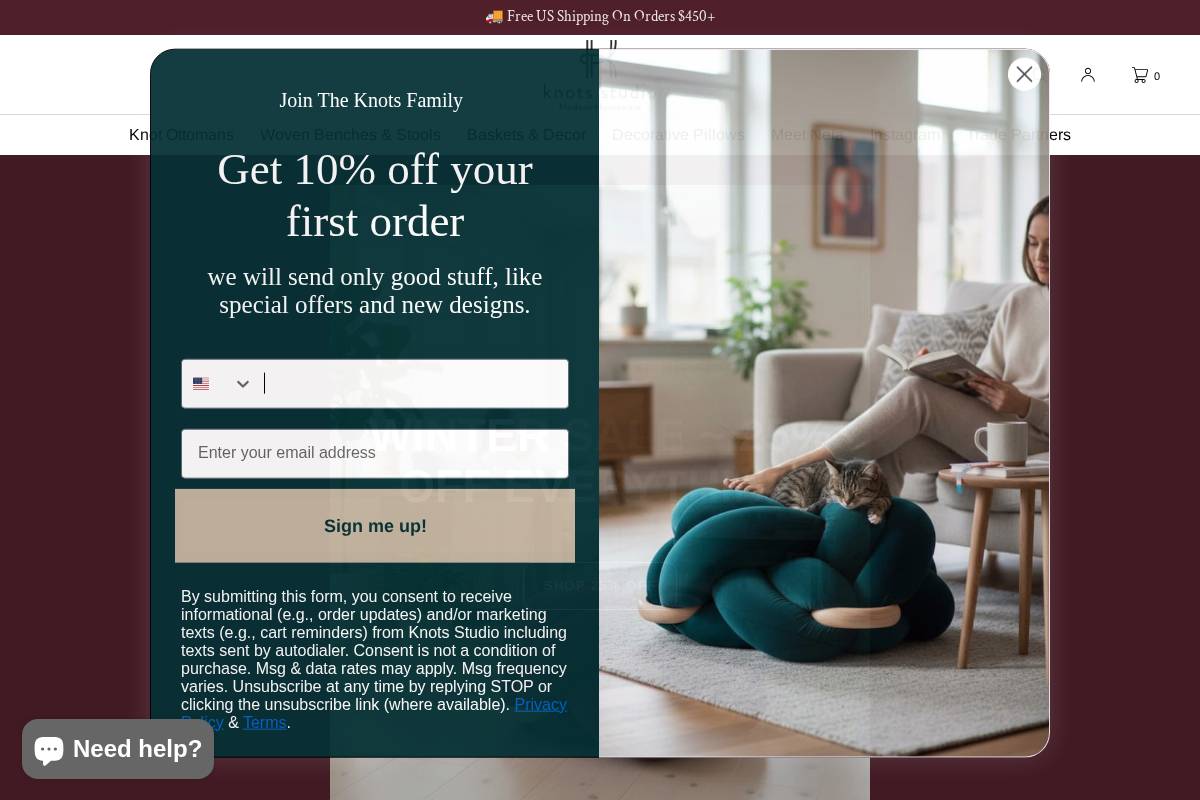 knots-studio.com homepage screenshot
